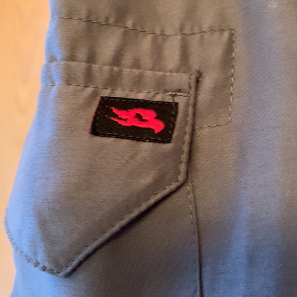 Tony hawk size 5 gray polyester cargo 4 pocket skater shorts VGUC - Picture 6 of 12